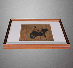 同安书画装裱配框服务案例