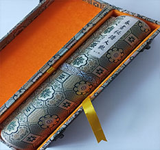 同安书画装裱案例